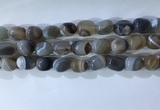 CNG8277 15.5 inches 13*18mm nuggets striped agate beads wholesale