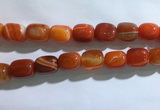 CNG8314 15.5 inches 15*20mm nuggets striped agate beads wholesale