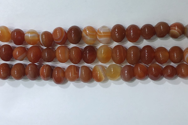 CNG8348 15.5 inches 10*12mm nuggets striped agate beads wholesale