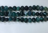 CNG8350 15.5 inches 10*12mm nuggets striped agate beads wholesale