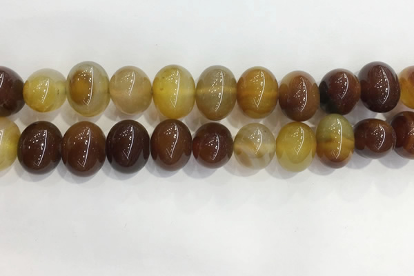 CNG8361 15.5 inches 12*16mm nuggets agate beads wholesale