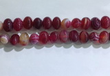 CNG8382 15.5 inches 12*16mm nuggets striped agate beads wholesale