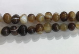 CNG8388 15.5 inches 12*16mm nuggets striped agate beads wholesale