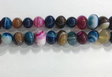 CNG8391 15.5 inches 12*16mm nuggets striped agate beads wholesale