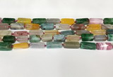 CNG8398 15.5 inches 8*18mm - 10*25mm freeform agate beads