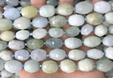 CNG8514 15.5 inches 12*14mm - 13*18mm faceted nuggets aquamarine beads