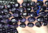 CNG8519 15.5 inches 12*16mm - 15*20mm faceted nuggets amethyst beads