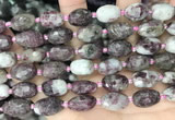 CNG8536 15.5 inches 9*14mm - 10*18mm faceted nuggets tourmaline beads