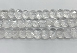 CNG8610 10*13mm - 12*16mm faceted freeform white crystal beads