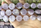 CNG8655 15.5 inches 10mm - 20mm freeform lavender amethyst beads