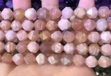 CNG8744 15.5 inches 12mm faceted nuggets moonstone gemstone beads