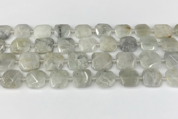 CNG8806 15.5 inches 16mm - 20mm faceted freeform moonstone beads