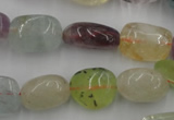 CNG886 15.5 inches 10*14mm – 15*20mm nuggets mixed quartz beads