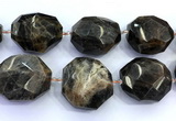 CNG8982 15 inches 30*35mm - 40*50mm faceted nuggets sunstone beads