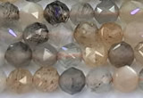 CNG9103 15 inches 4mm faceted nuggets sunstone beads