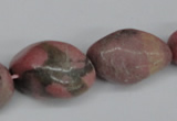 CNG94 15.5 inches 12*14mm - 20*35mm nuggets rhodochrosite gemstone beads