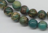 CNI04 16 inches 10mm round natural imperial jasper beads wholesale