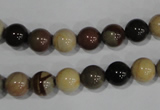 CNI202 15.5 inches 8mm round imperial jasper beads wholesale