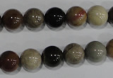 CNI204 15.5 inches 12mm round imperial jasper beads wholesale