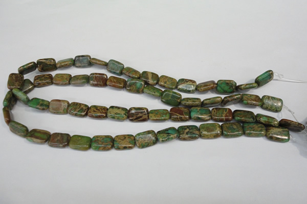 CNI40 15.5 inches 10*14mm rectangle natural imperial jasper beads