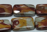 CNJ14 15.5 inches 22*30mm faceted rectangle natural noreena jasper beads