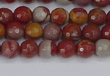 CNJ309 15.5 inches 6mm faceted round noreena jasper beads