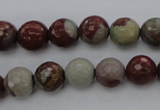 CNJ37 15.5 inches 8mm faceted round noreena jasper beads wholesale