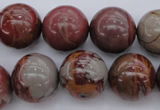 CNJ57 15.5 inches 16mm round noreena jasper beads wholesale