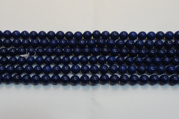 CNL1055 15.5 inches 7.5mm - 8mm round AA grade natural lapis lazuli beads