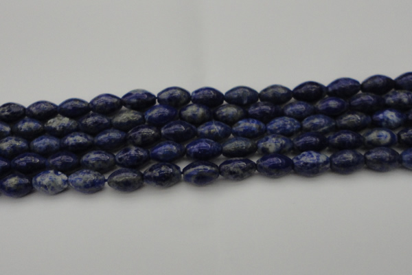 CNL1102 15.5 inches 8*12mm rice lapis lazuli gemstone beads