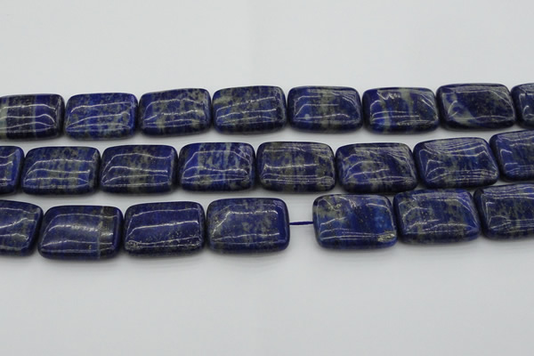 CNL1145 15.5 inches 18*25mm rectangle lapis lazuli gemstone beads