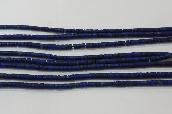 CNL1203 15.5 inches 1.5*2mm tube natural lapis lazuli beads