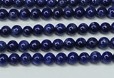 CNL1251 15.5 inches 4mm round natural lapis lazuli beads