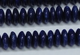 CNL1262 15.5 inches 4*10mm rondelle natural lapis lazuli beads