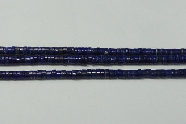 CNL1267 15.5 inches 5*8mm tyre natural lapis lazuli beads