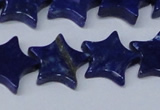 CNL1286 15.5 inches 18mm star natural lapis lazuli beads