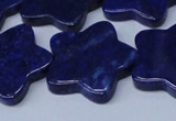 CNL1287 15.5 inches 28mm star natural lapis lazuli beads