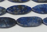 CNL1296 15.5 inches 14*30mm marquise natural lapis lazuli beads