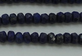 CNL1400 15.5 inches 2.5*4mm faceted rondelle lapis lazuli beads