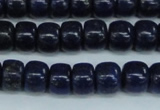 CNL1505 15.5 inches 6*9mm drum lapis lazuli beads wholesale