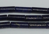 CNL1508 15.5 inches 4*12mm tube lapis lazuli beads wholesale