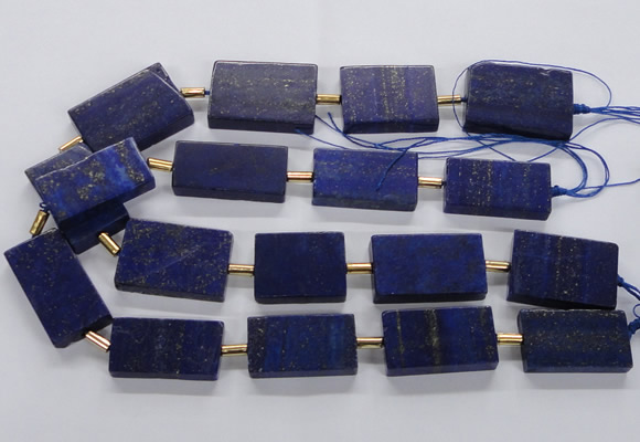 CNL1520 15.5 inches 20*30mm - 25*35mm rectangle lapis lazuli beads