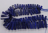 CNL1660 15.5 inches 8*25mm - 10*35mm cuboid lapis lazuli beads