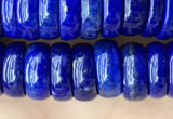 CNL1695 15.5 inches 3*9mm - 4*9mm rondelle lapis lazuli beads