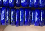 CNL1696 15.5 inches 3*10mm - 4*10mm rondelle lapis lazuli beads