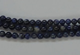 CNL202 15.5 inches 4mm round natural lapis lazuli beads wholesale