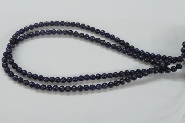 CNL206 15.5 inches 6mm round natural lapis lazuli beads wholesale