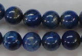 CNL219 15.5 inches 12mm round natural lapis lazuli beads wholesale