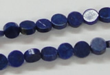 CNL240 15.5 inches 8mm coin natural lapis lazuli beads wholesale