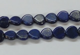 CNL242 15.5 inches 8*8mm heart natural lapis lazuli beads wholesale